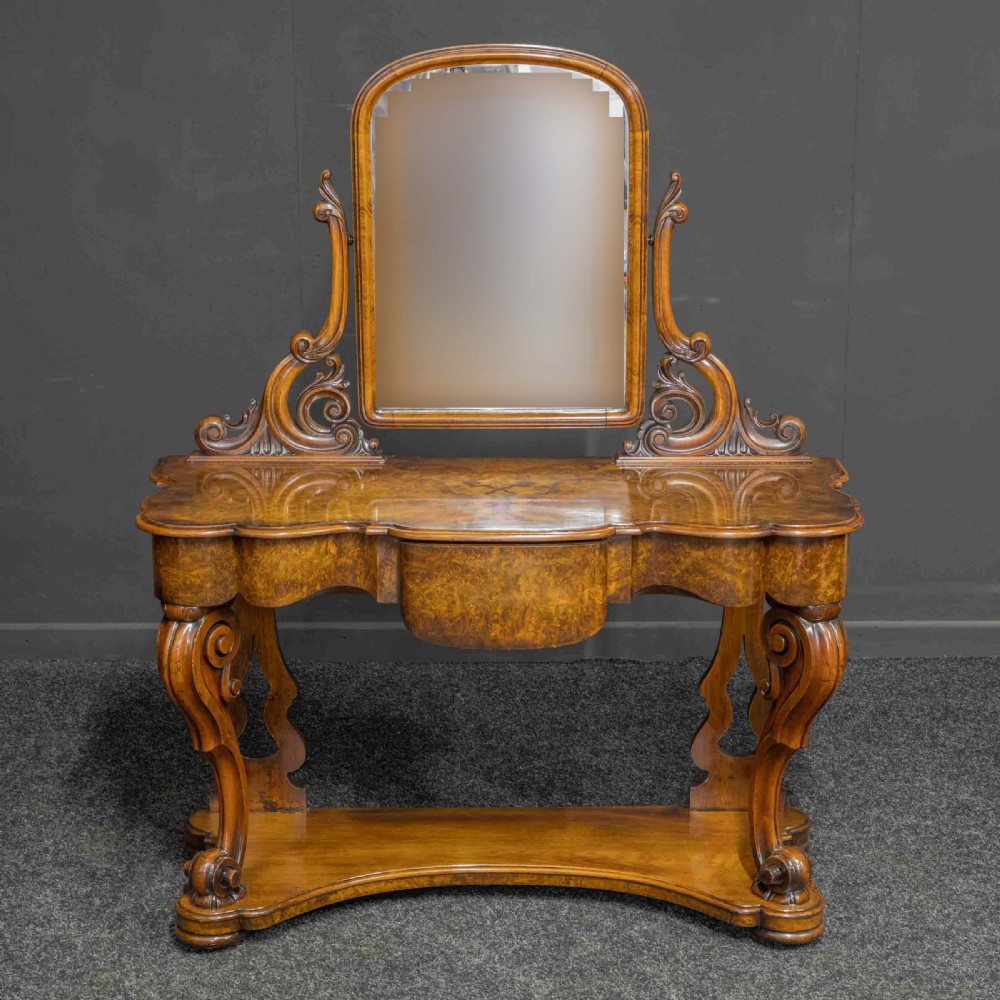 Victorian Walnut Dressing Table View V