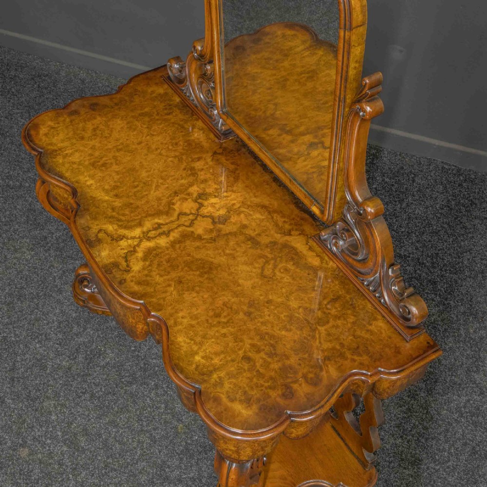 Victorian Walnut Dressing Table View VIII