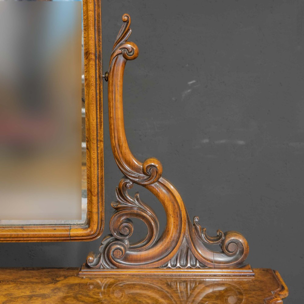 Victorian Walnut Dressing Table View IX