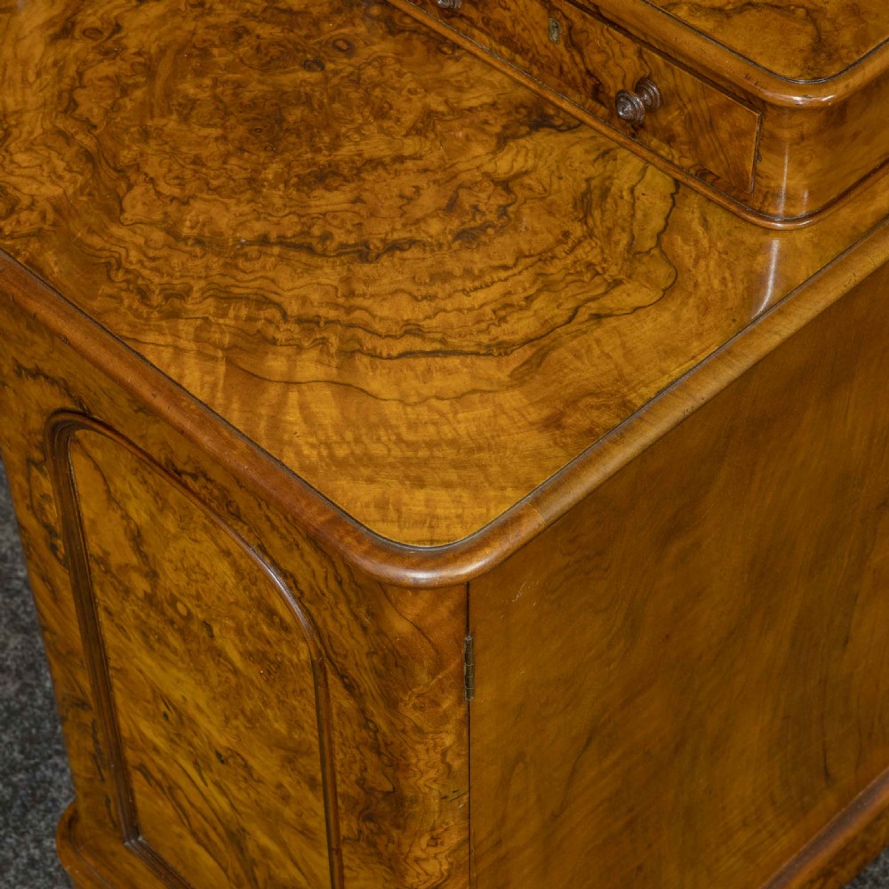 Victorian Burr Walnut Dressing Table View VI
