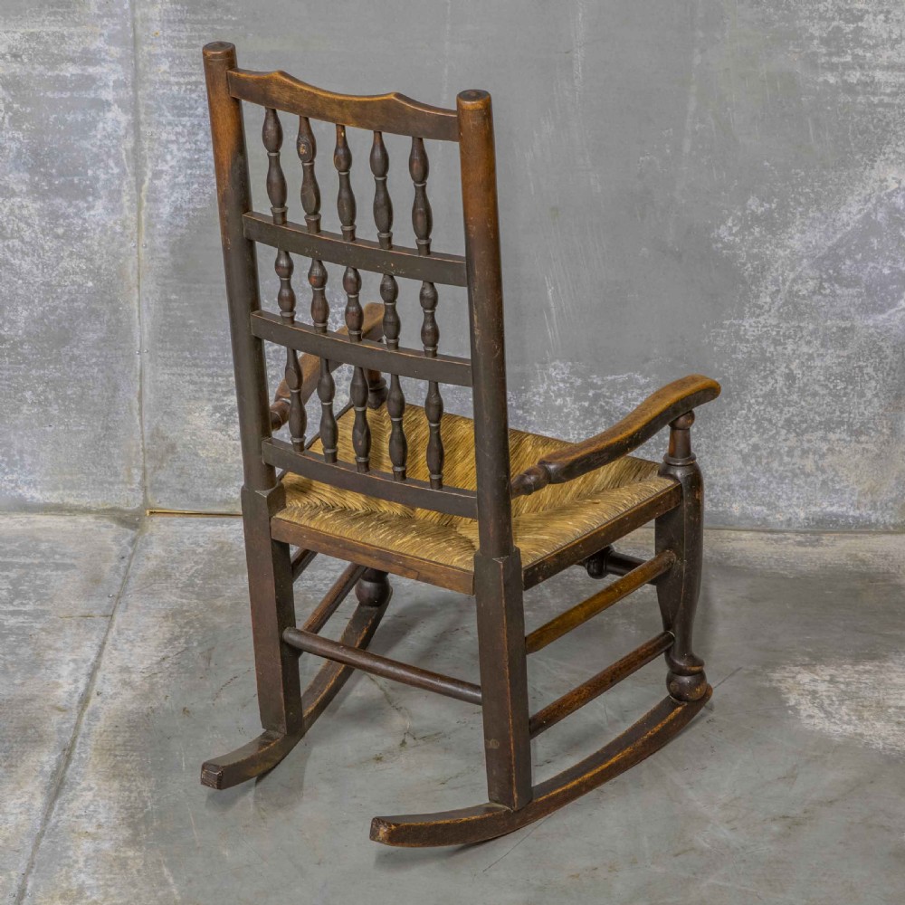 Lancashire Spindleback Rocker View V
