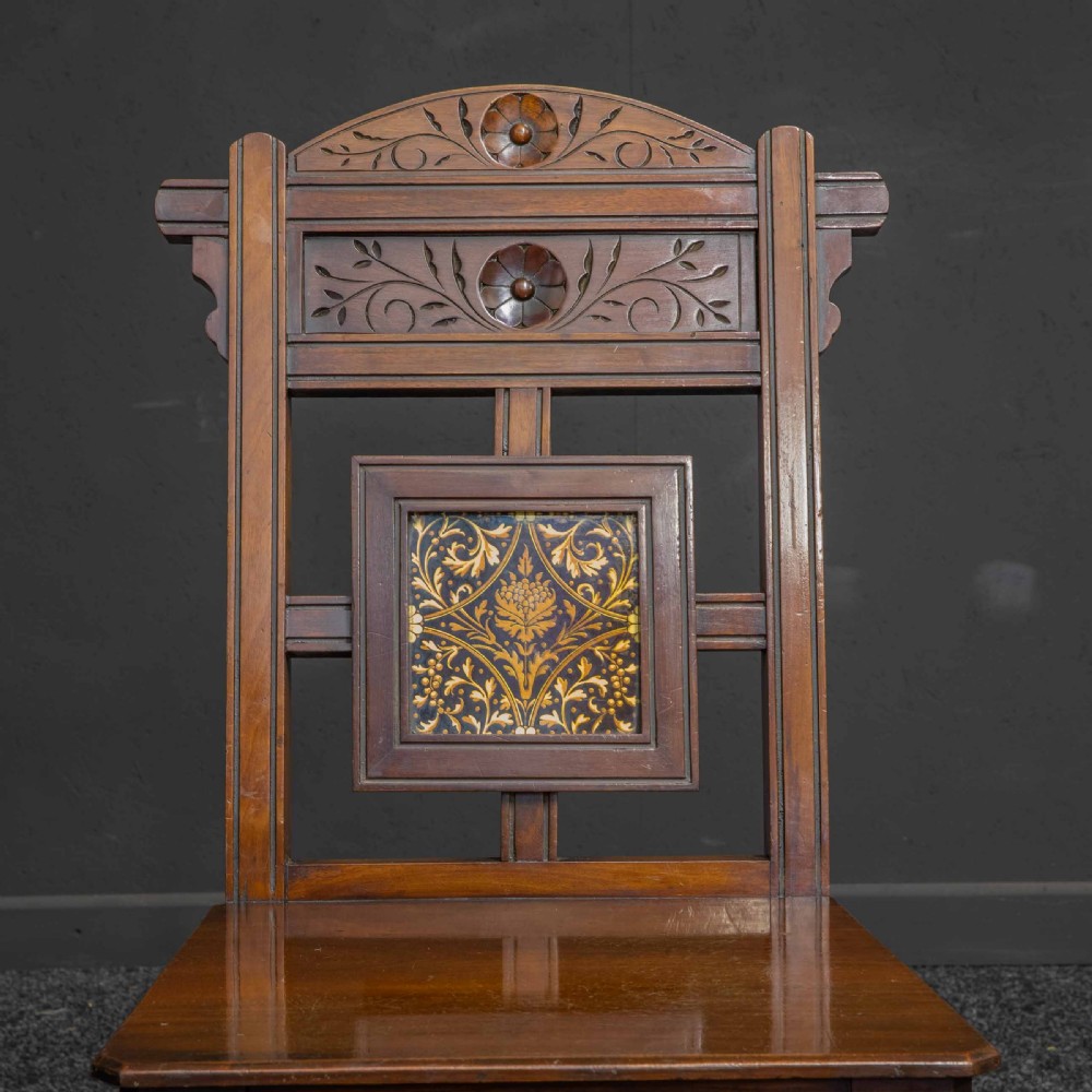 Victorian Walnut Hall Chair View II