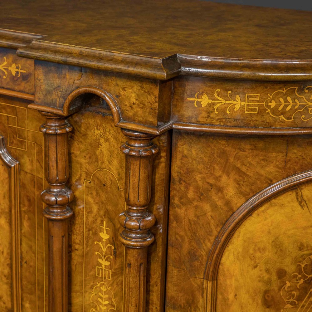 Victorian Walnut Credenza View XI