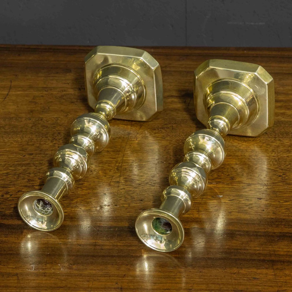 Set of Two Victorian Candlesticks View VII