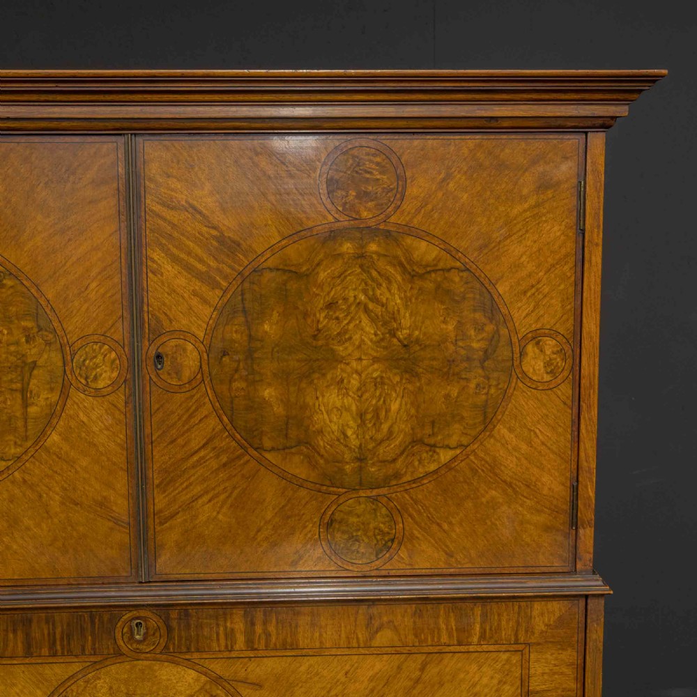 William and Mary Style Secretaire View VIII