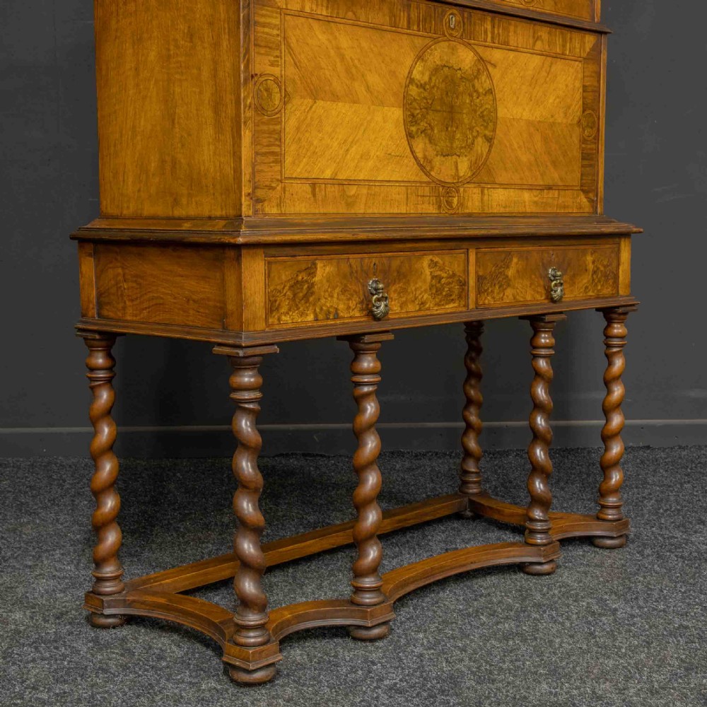 William and Mary Style Secretaire View XII
