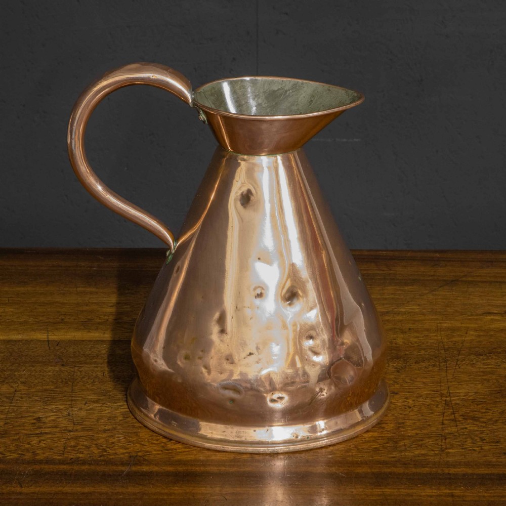 Victorian One Gallon Copper Flagon