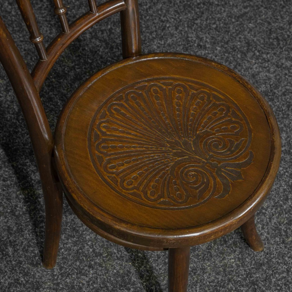 Set of Eight Thonet Bentwood Chairs View VIII