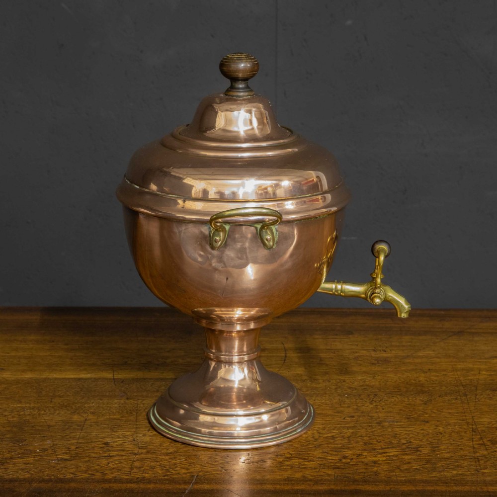 Victorian Copper Tea Urn View III