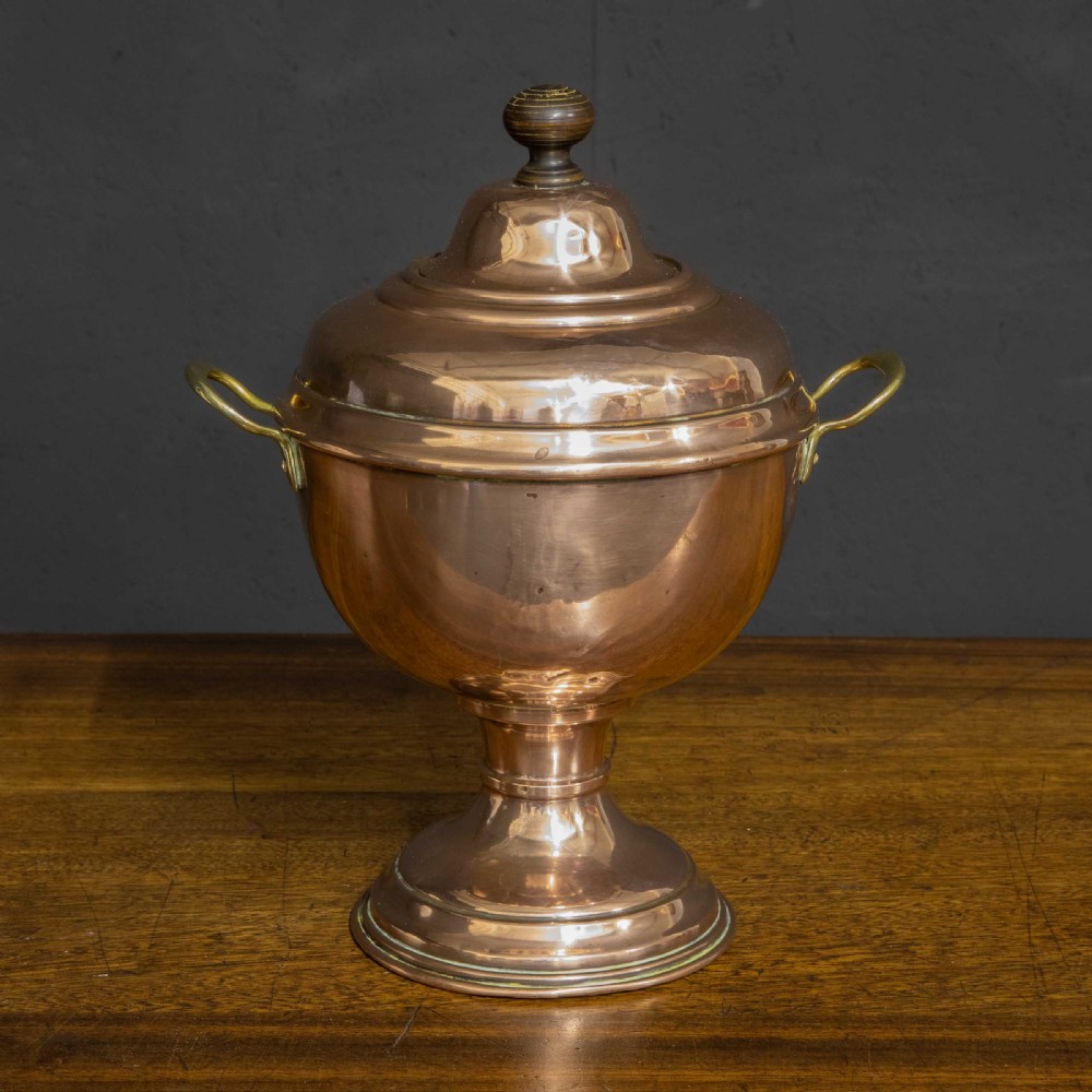 Victorian Copper Tea Urn View IV