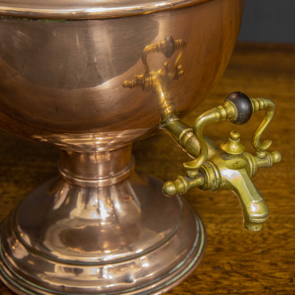 Victorian Copper Tea Urn View VI