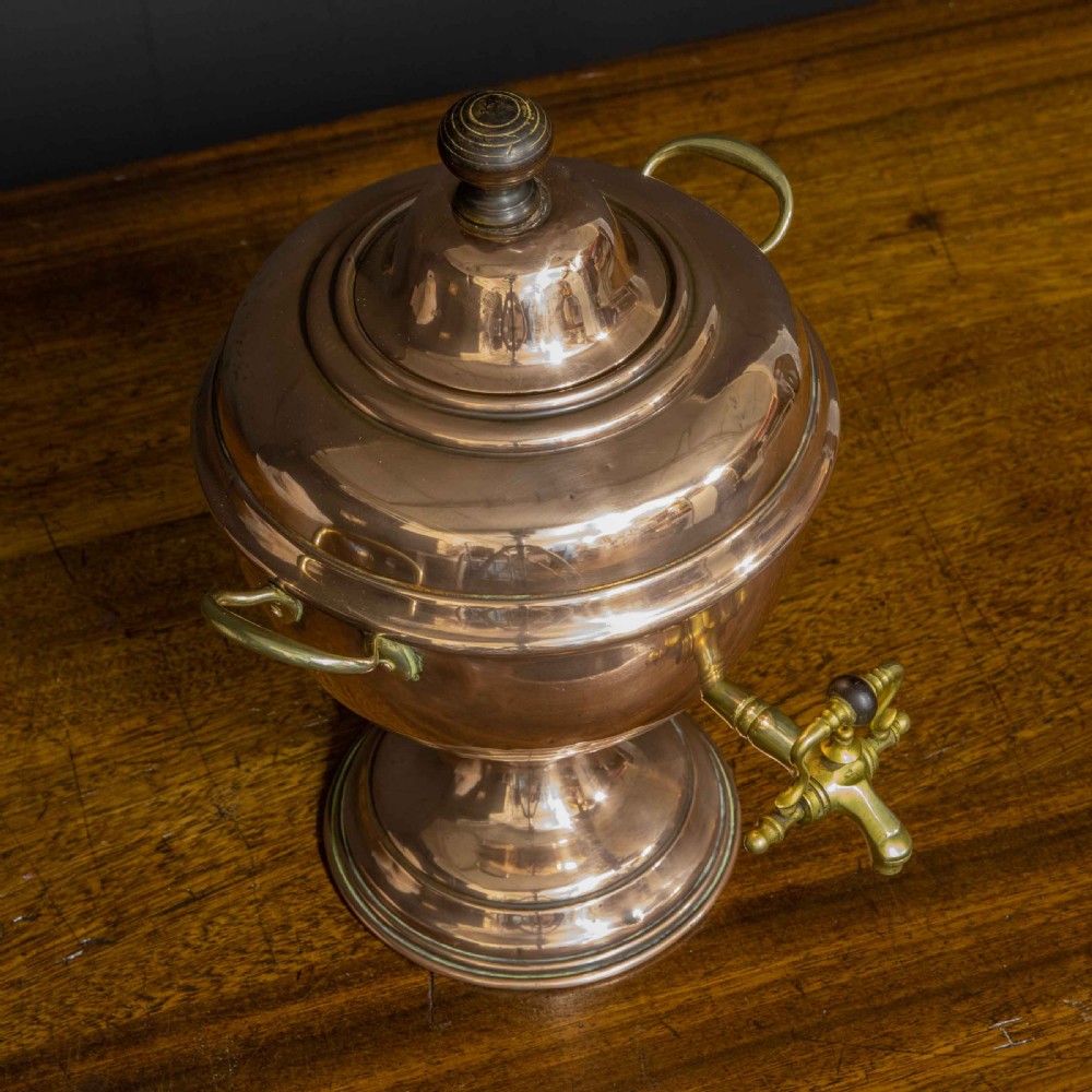 Victorian Copper Tea Urn View IX