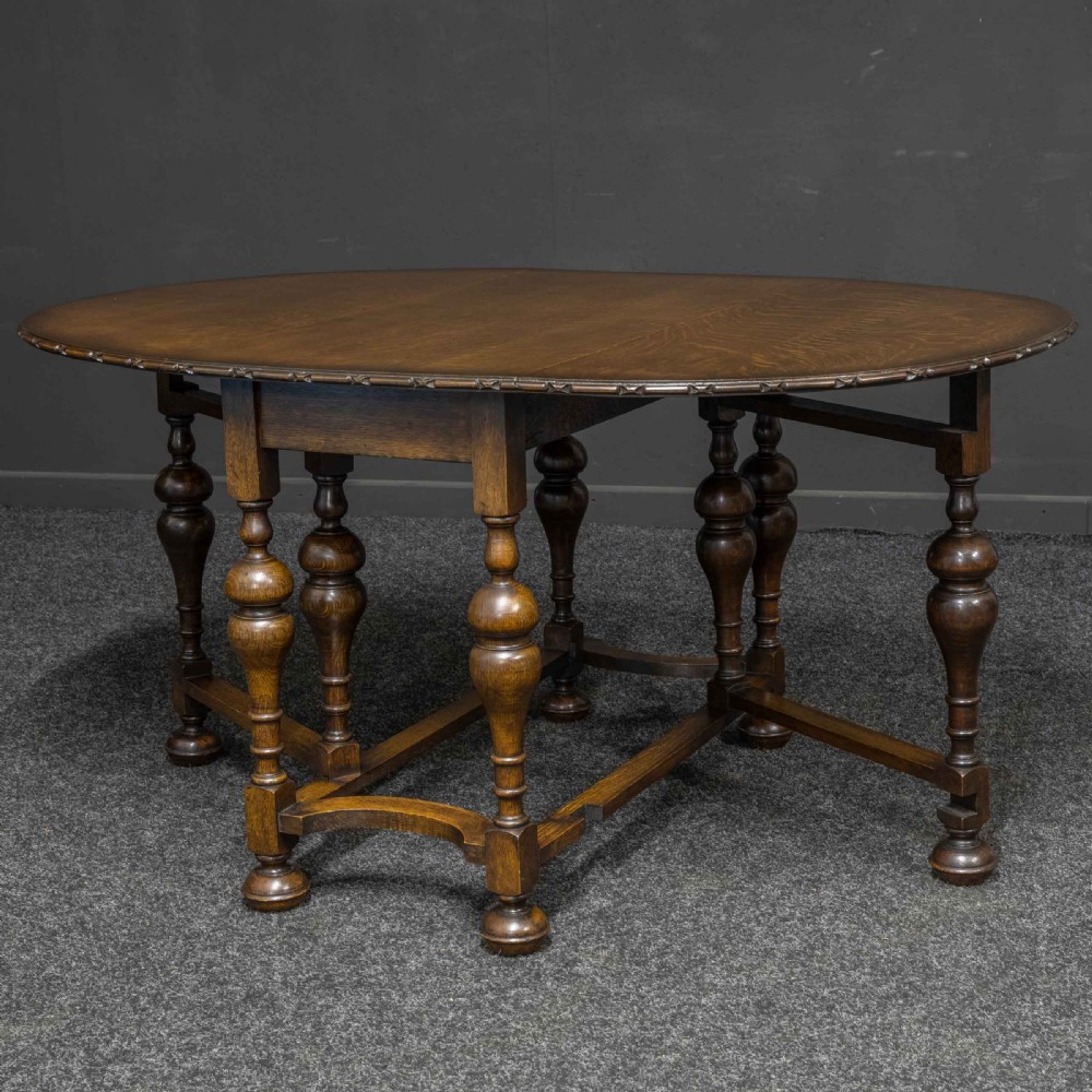 Oak Dining Set with Table and Four Chairs View XII