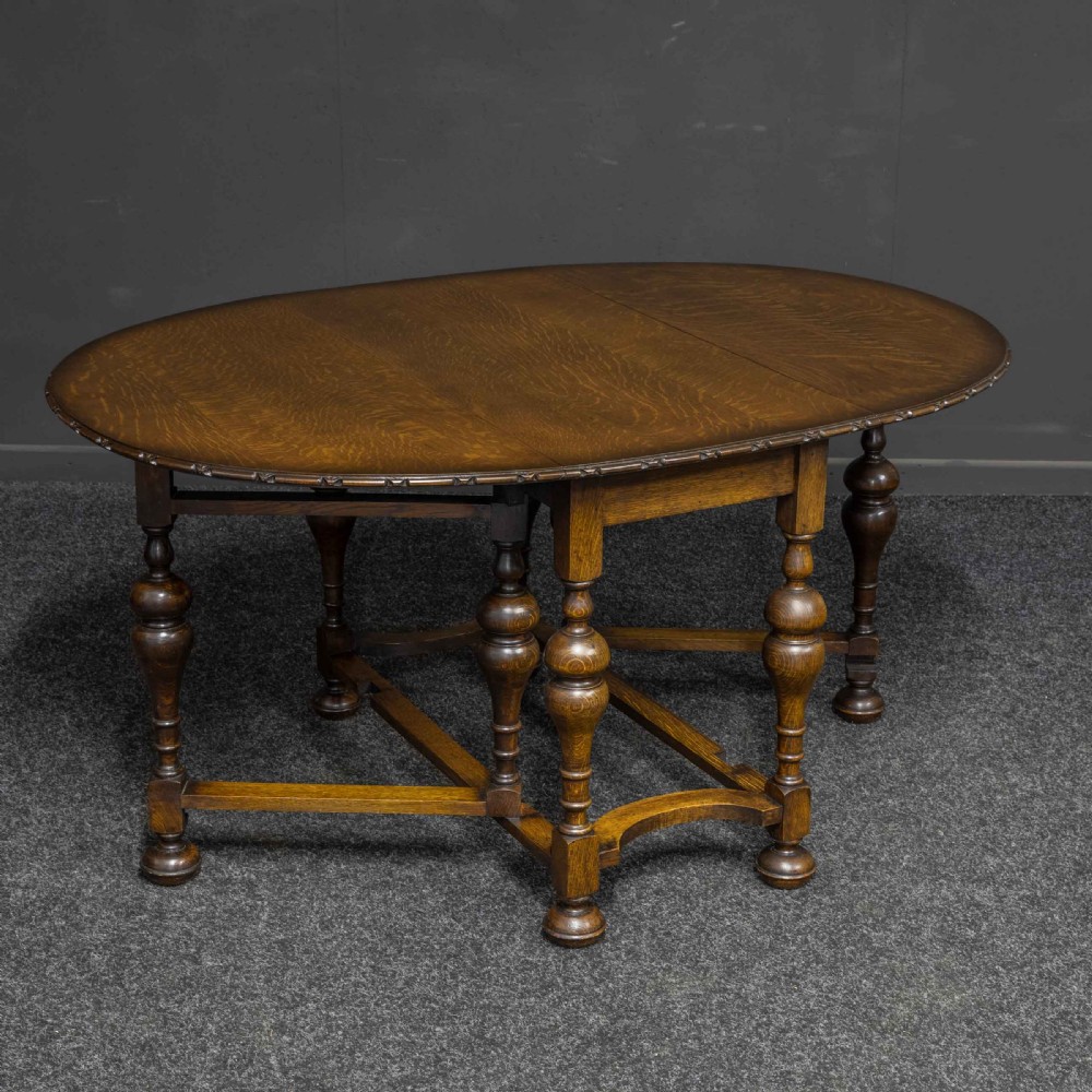 Oak Dining Set with Table and Four Chairs View XVI