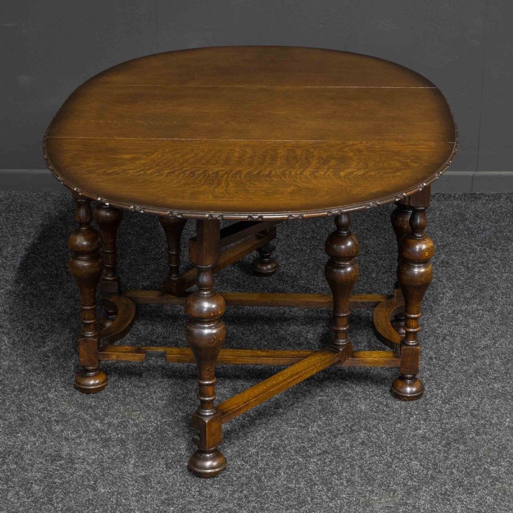 Oak Dining Set with Table and Four Chairs View XVIII