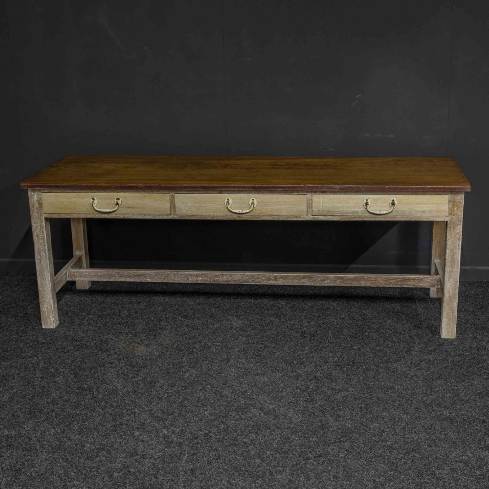 Historic Oak Pair of Tables View II
