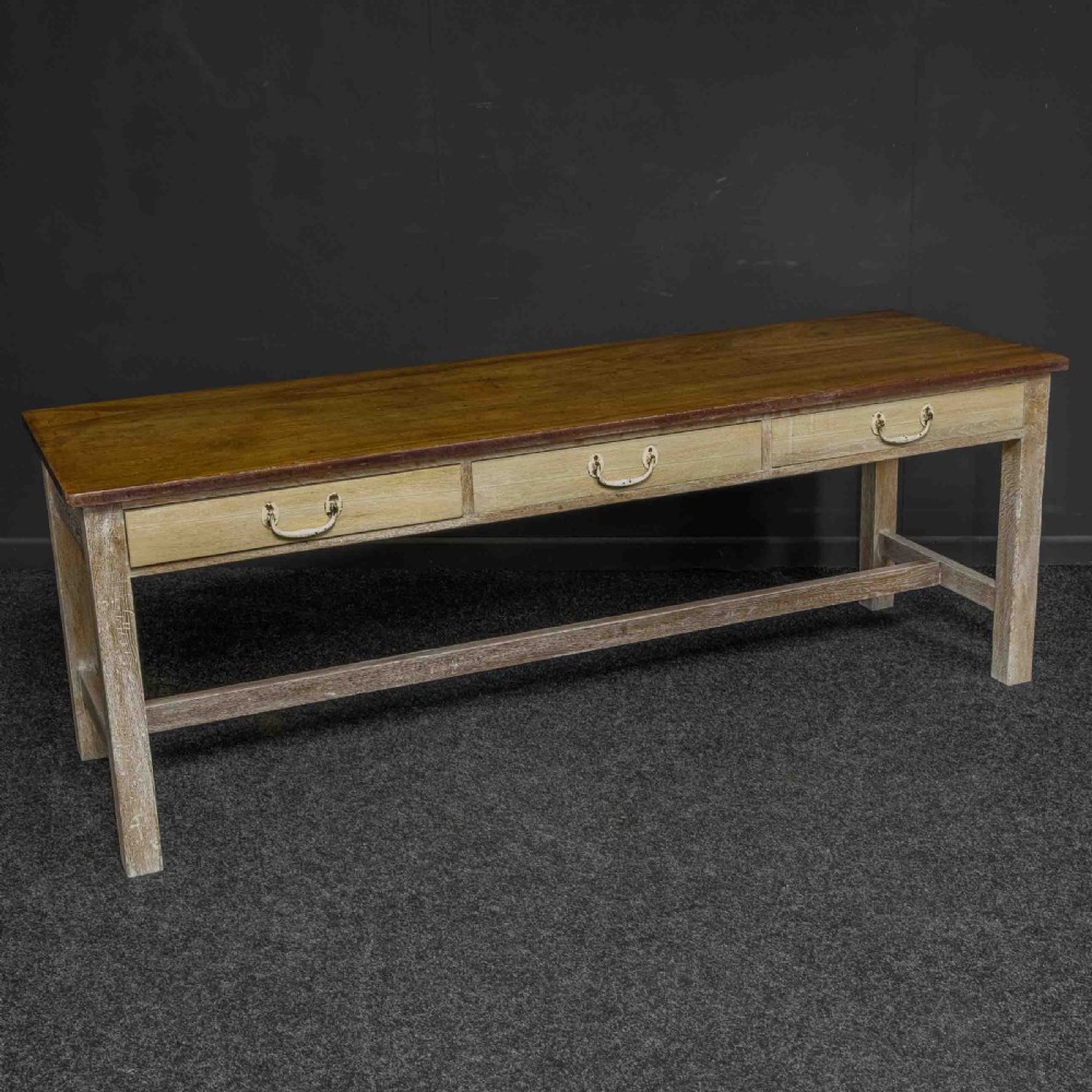 Historic Oak Pair of Tables View III