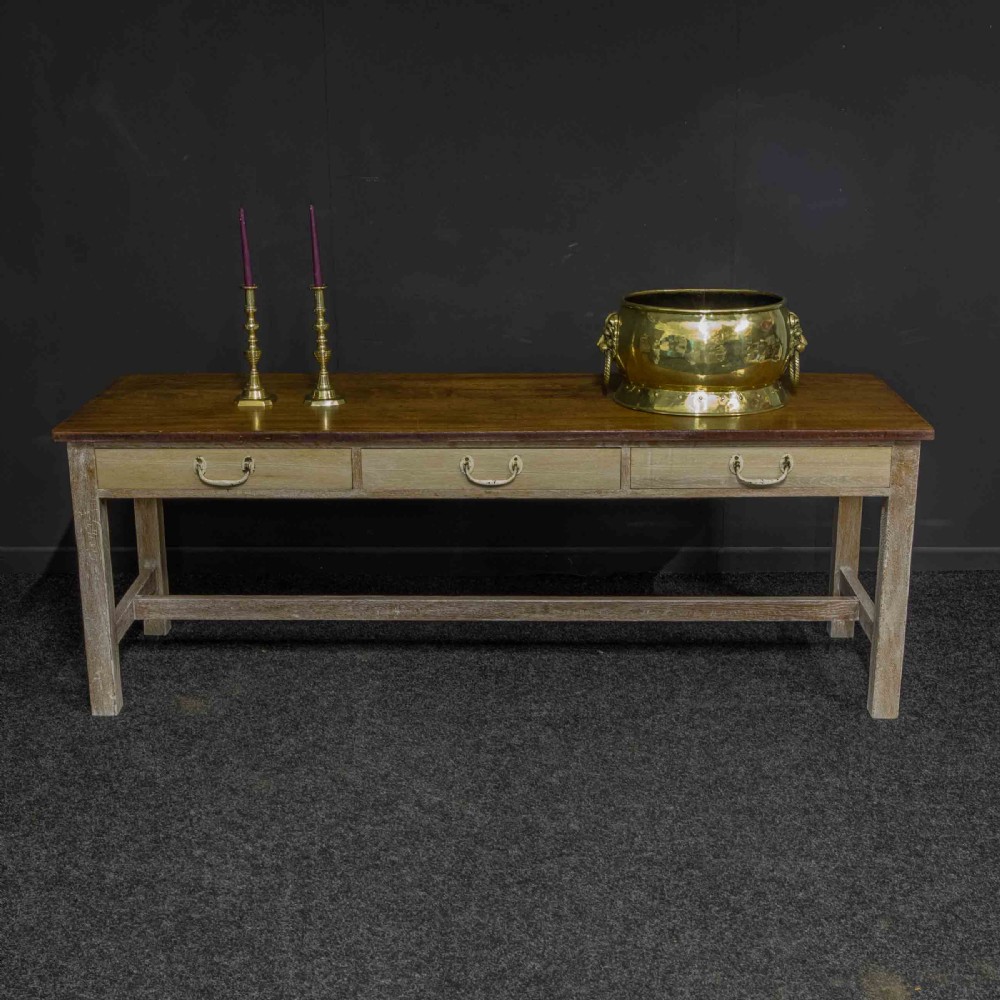 Historic Oak Pair of Tables View XI
