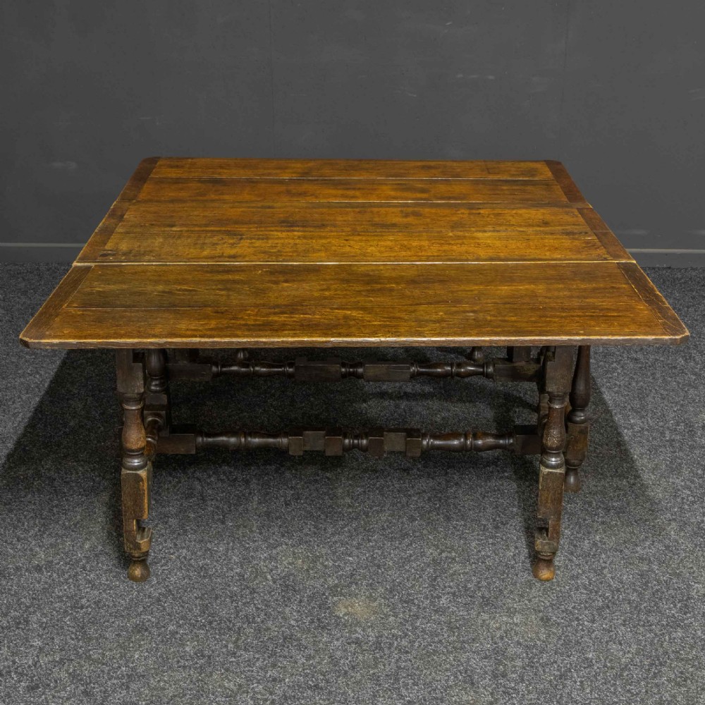 Early 18th Century Oak Double Gateleg Table View IV