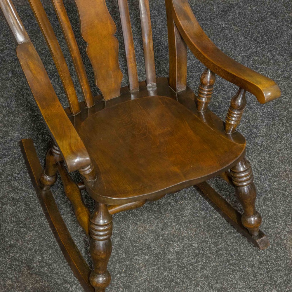 Pair of Victorian Rocking Chairs View IX