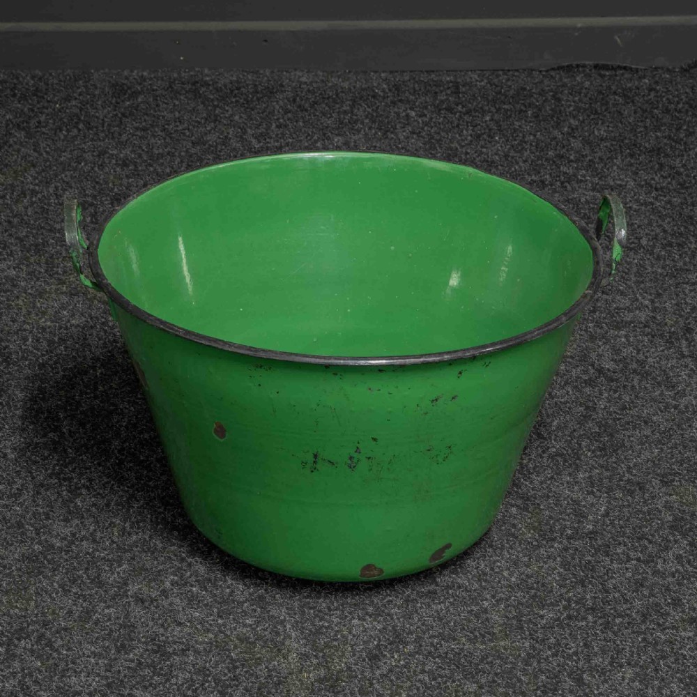 Massive Enamelled Bin View III