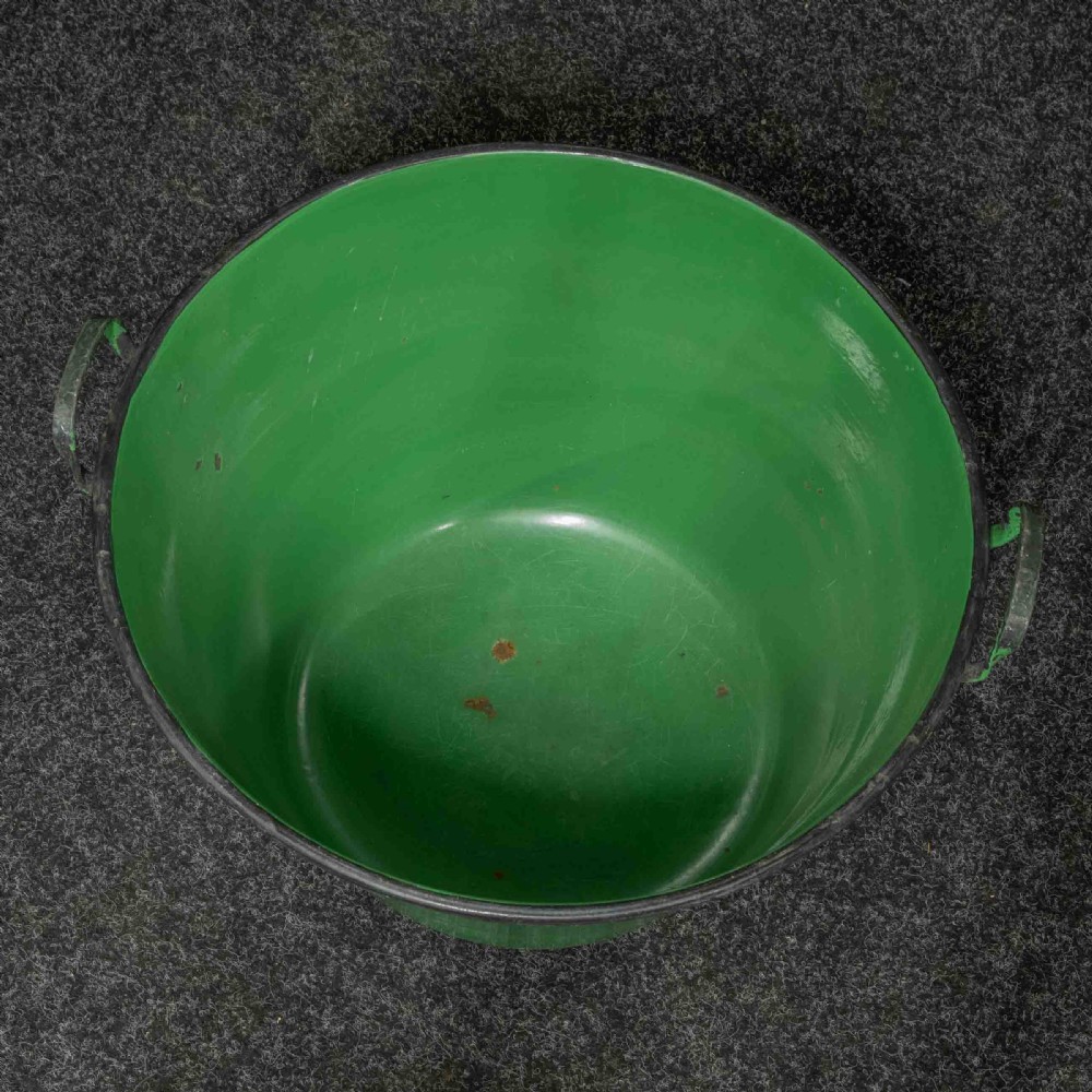 Massive Enamelled Bin View IV
