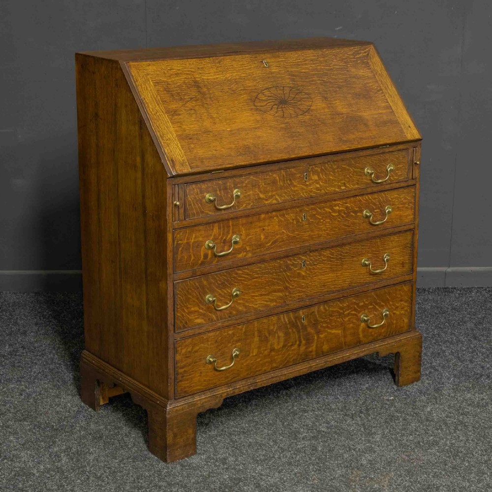Georgian Oak Bureau