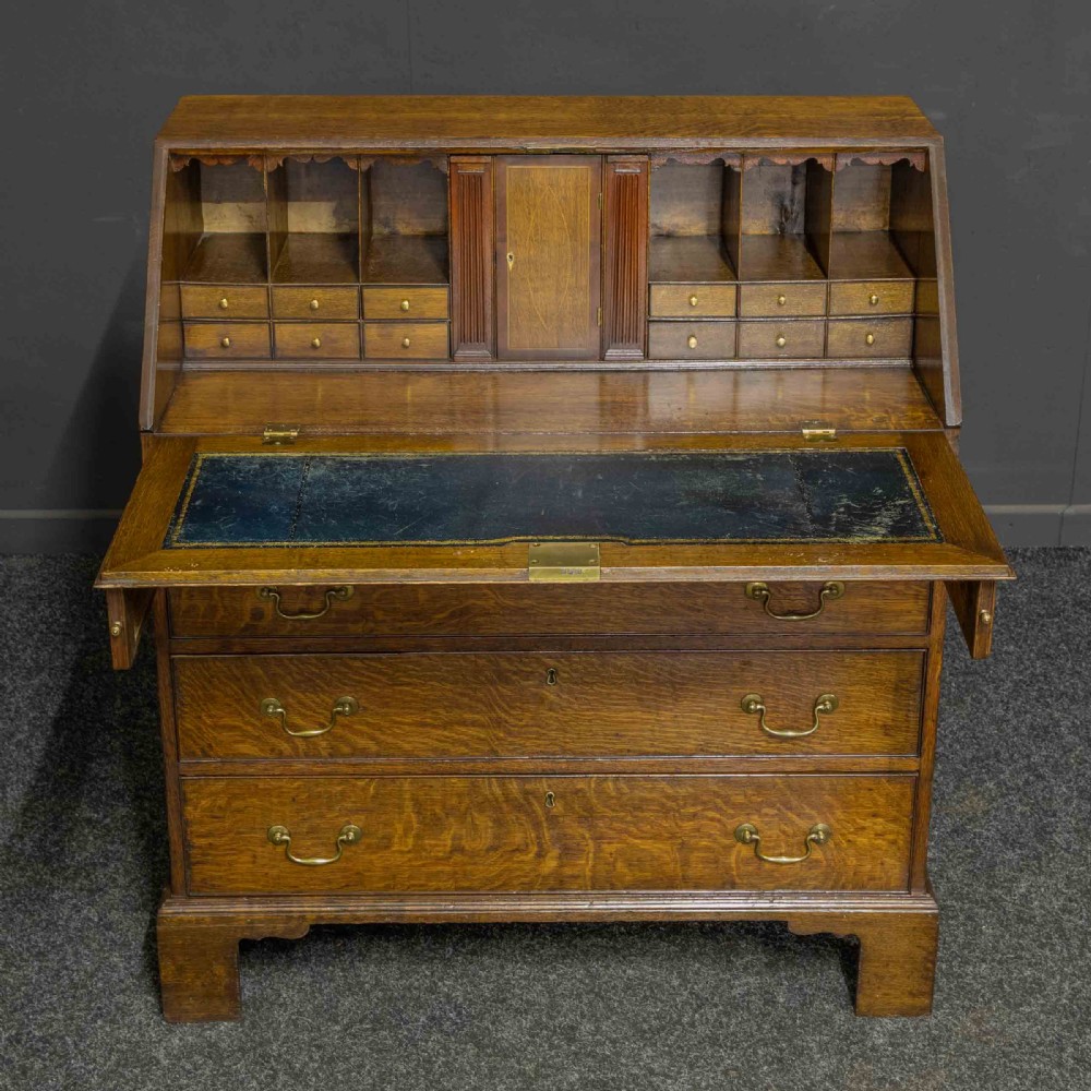 Georgian Oak Bureau View VI
