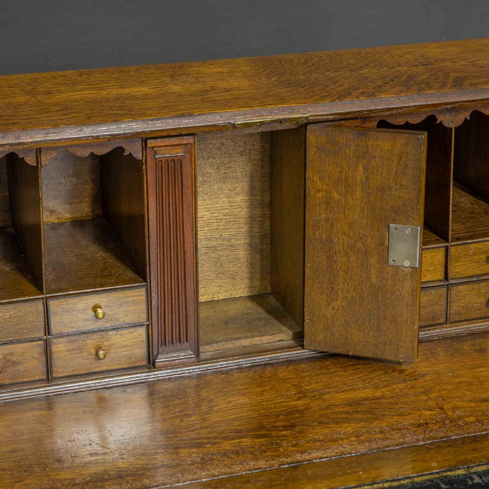 Georgian Oak Bureau View VIII