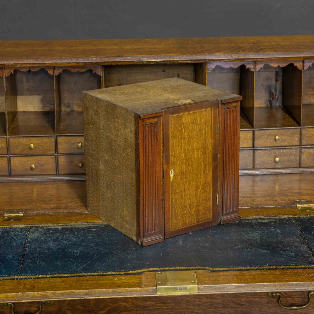 Georgian Oak Bureau View IX