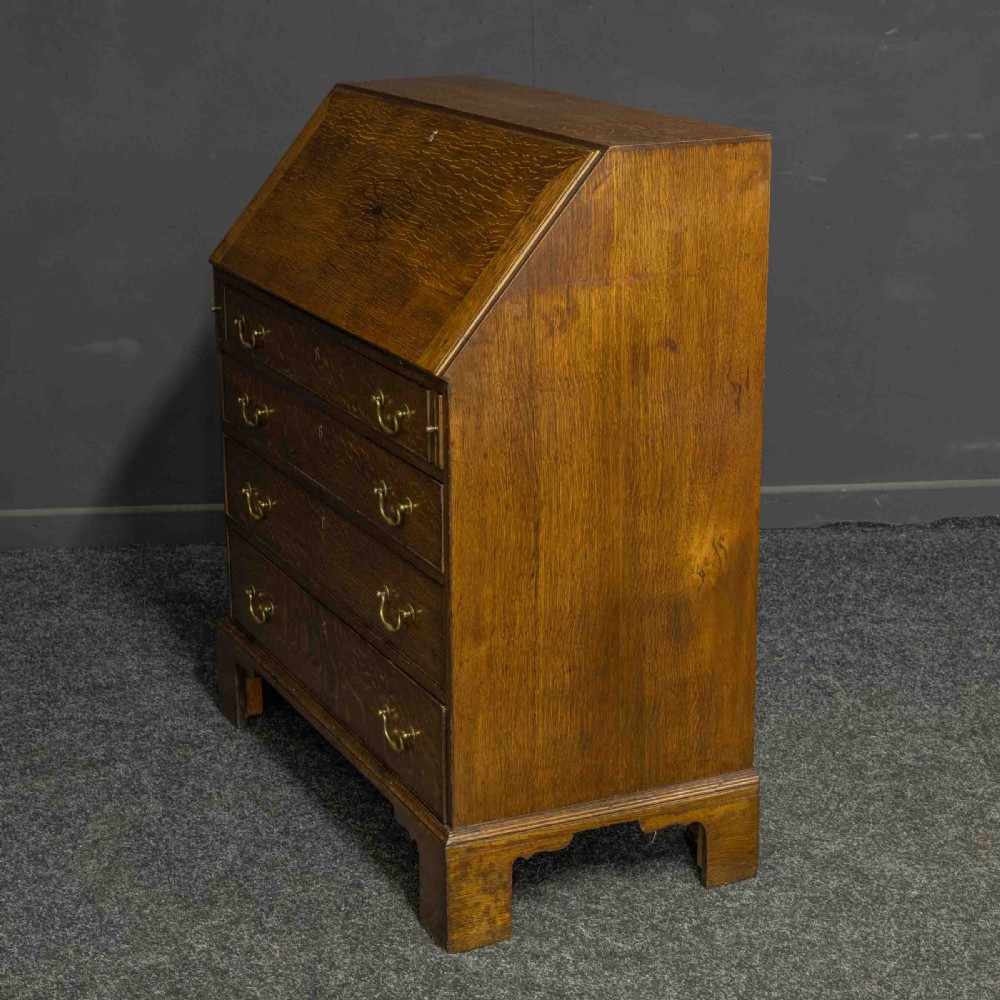Georgian Oak Bureau View XV