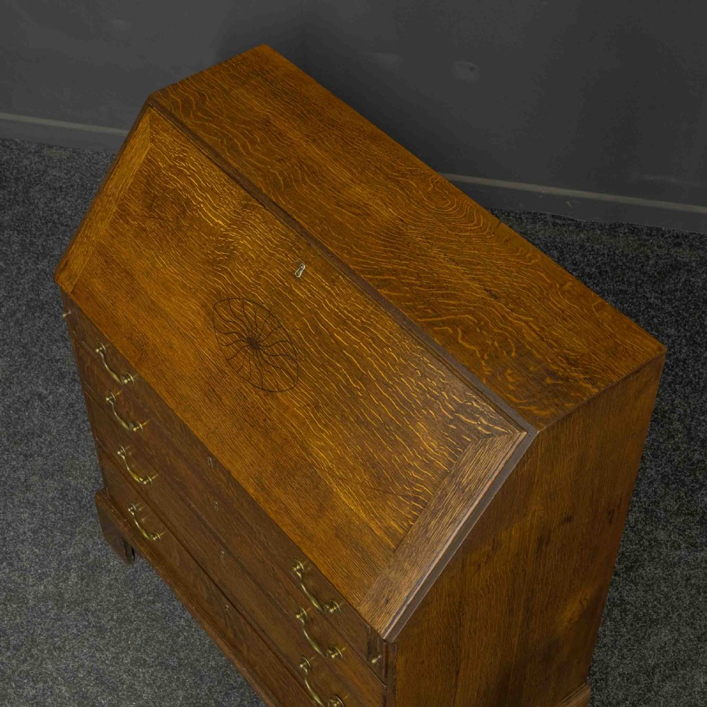 Georgian Oak Bureau View XVIII