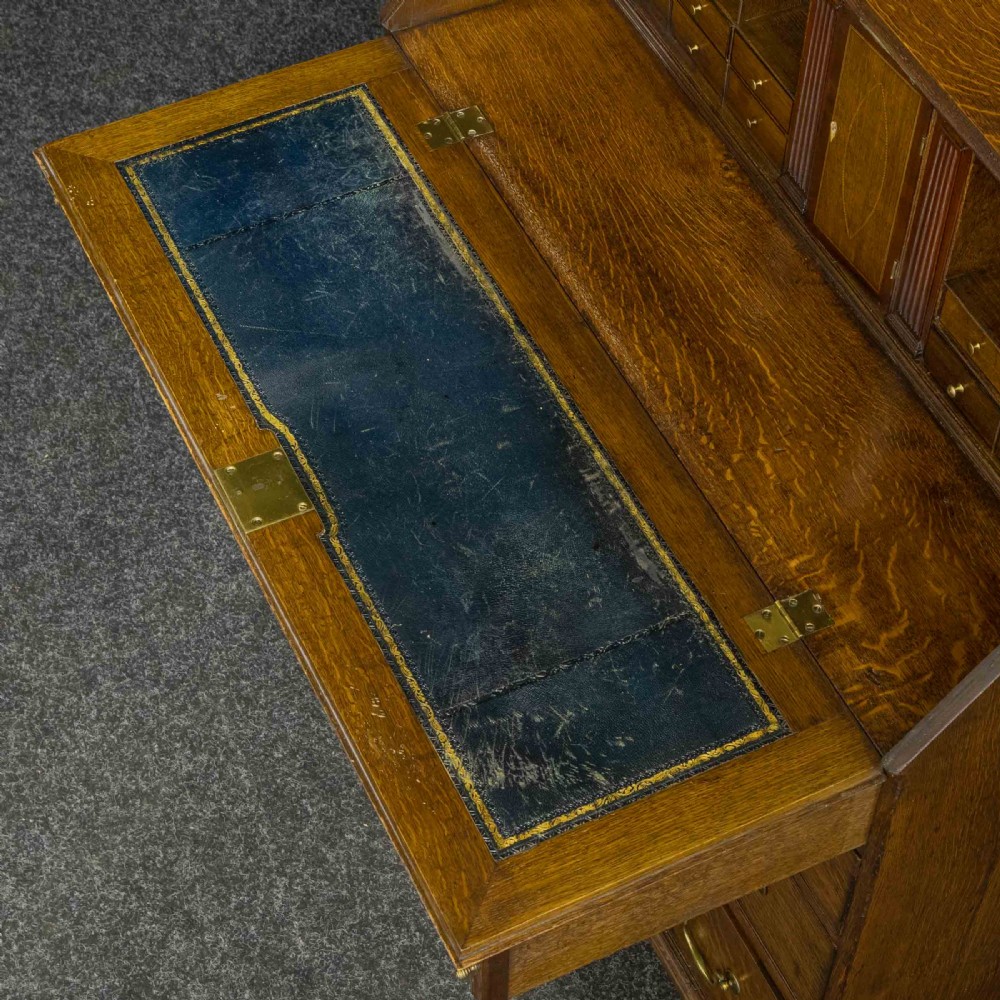 Georgian Oak Bureau View XIX