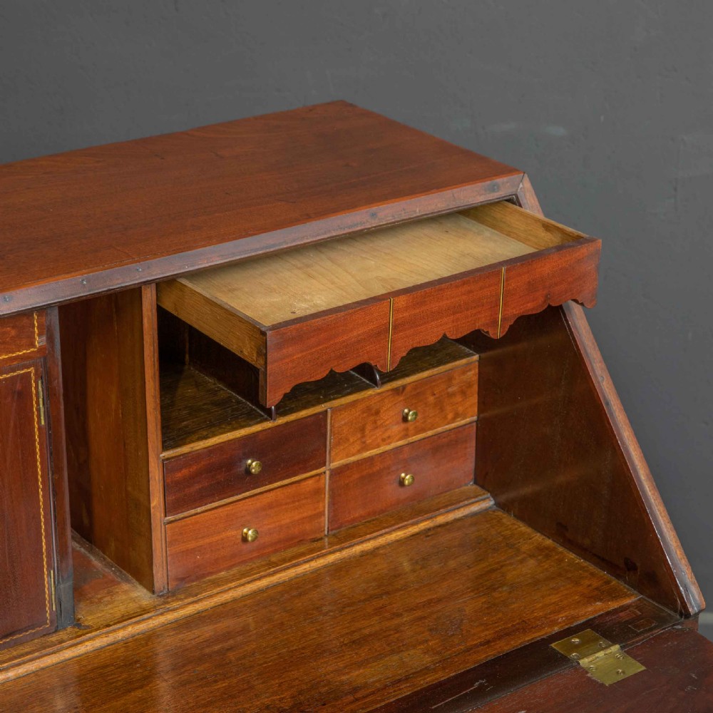 Georgian Mahogany Bureau View IV