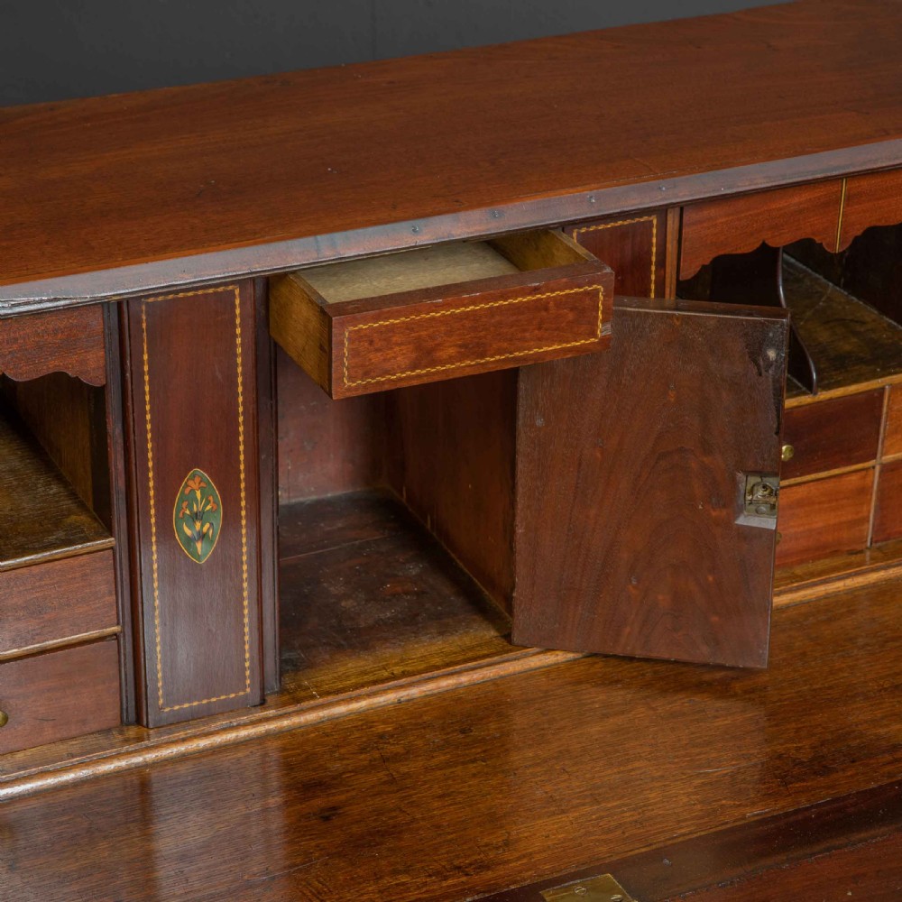 Georgian Mahogany Bureau View V