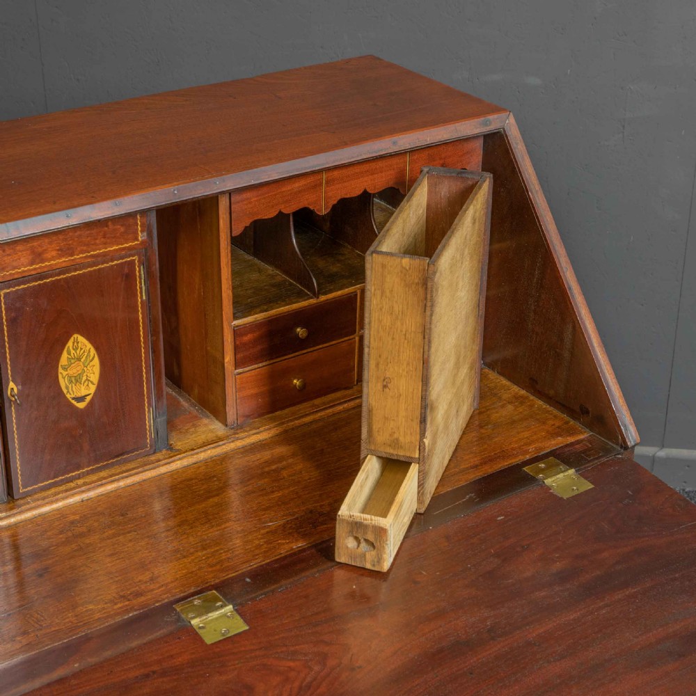 Georgian Mahogany Bureau View VI