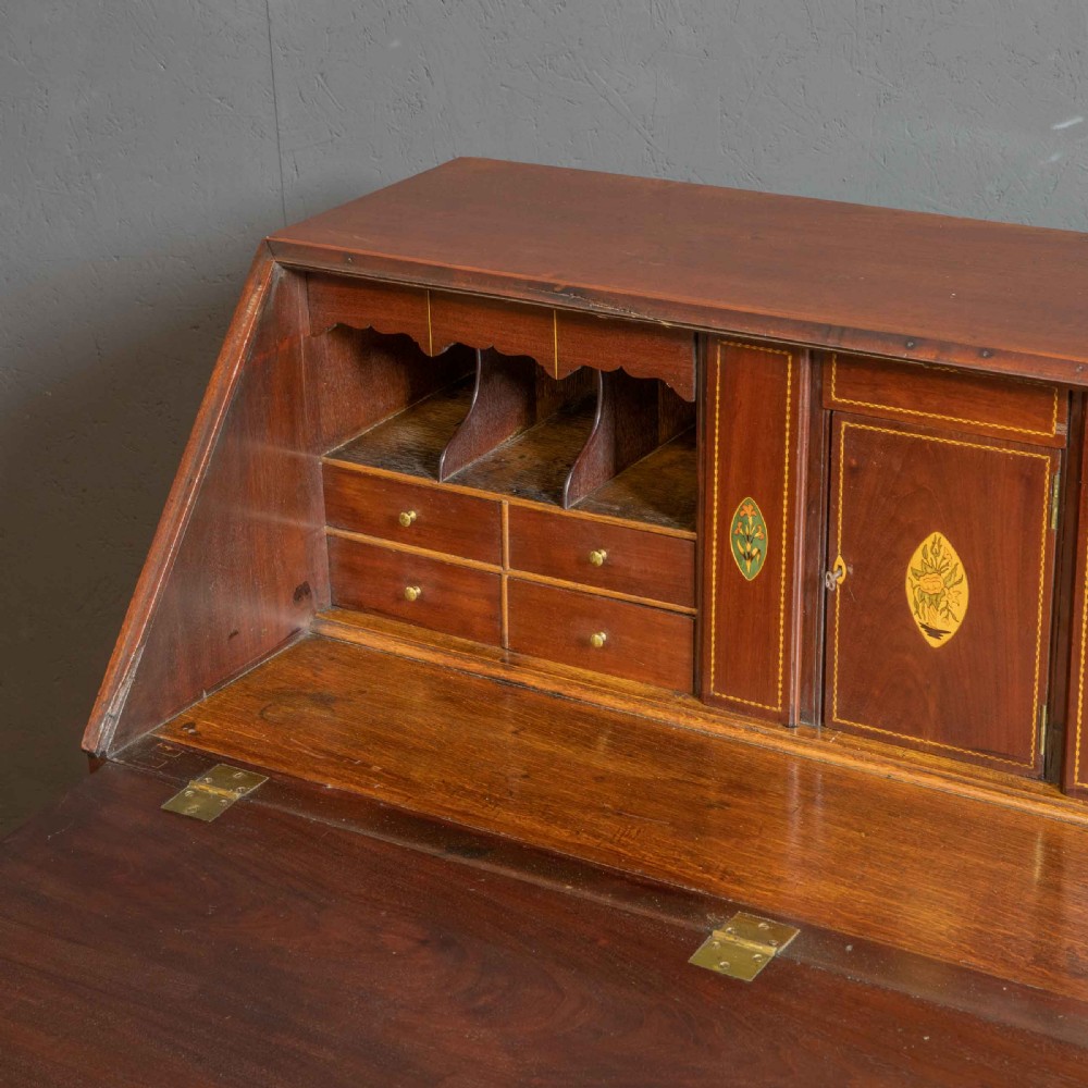 Georgian Mahogany Bureau View VII
