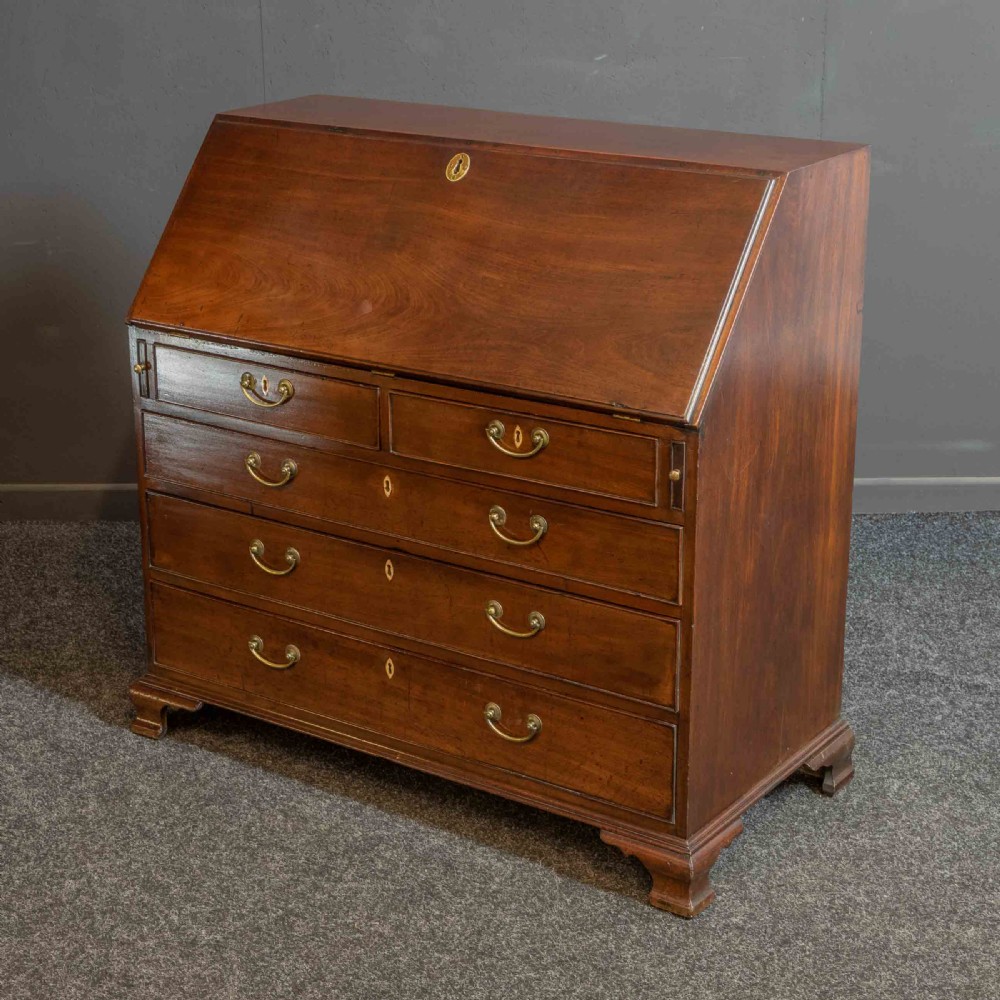 Georgian Mahogany Bureau View X
