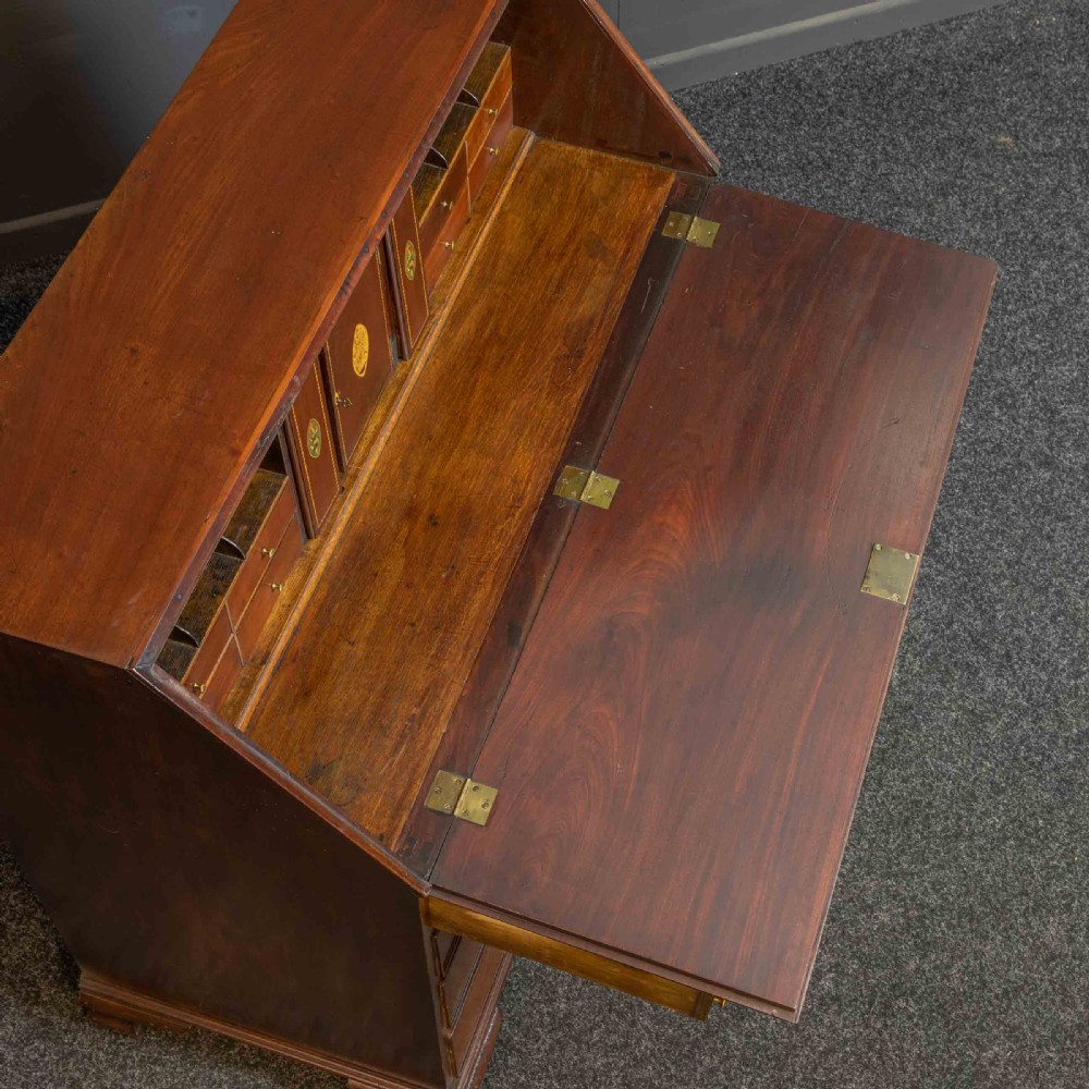 Georgian Mahogany Bureau View XVI