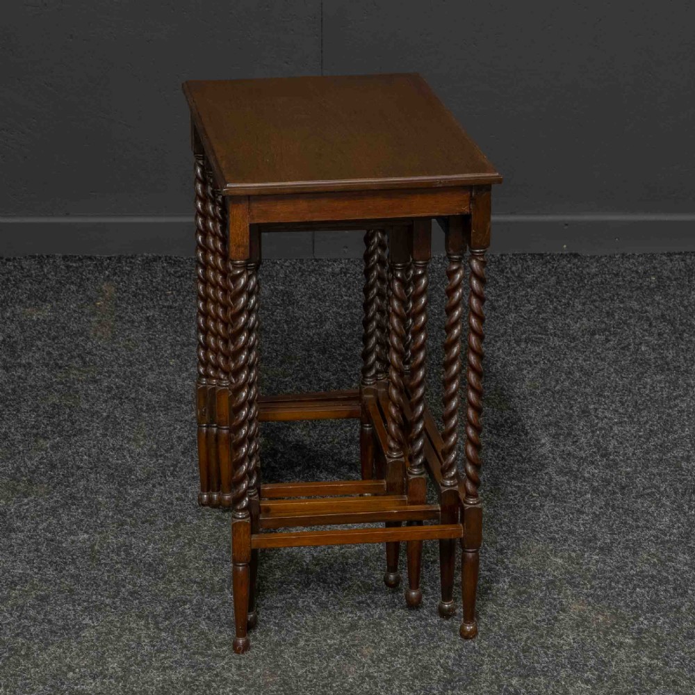 Quartette Mahogany Nest of Tables View III