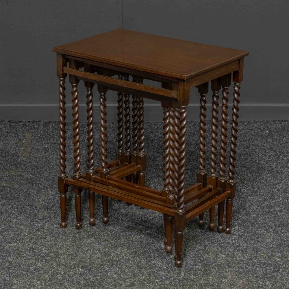 Quartette Mahogany Nest of Tables View IV