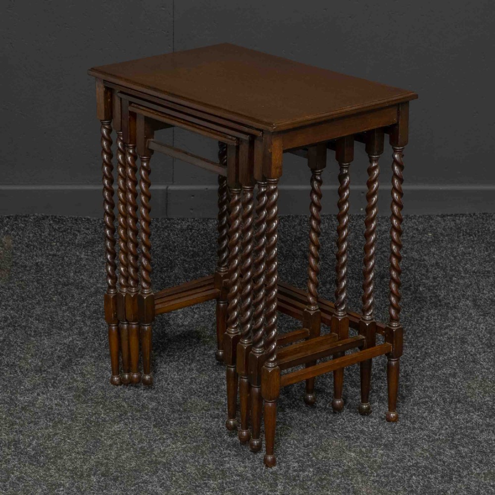 Quartette Mahogany Nest of Tables View V