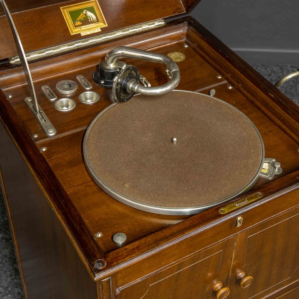 Windup Gramophone by His Master Voice View IV