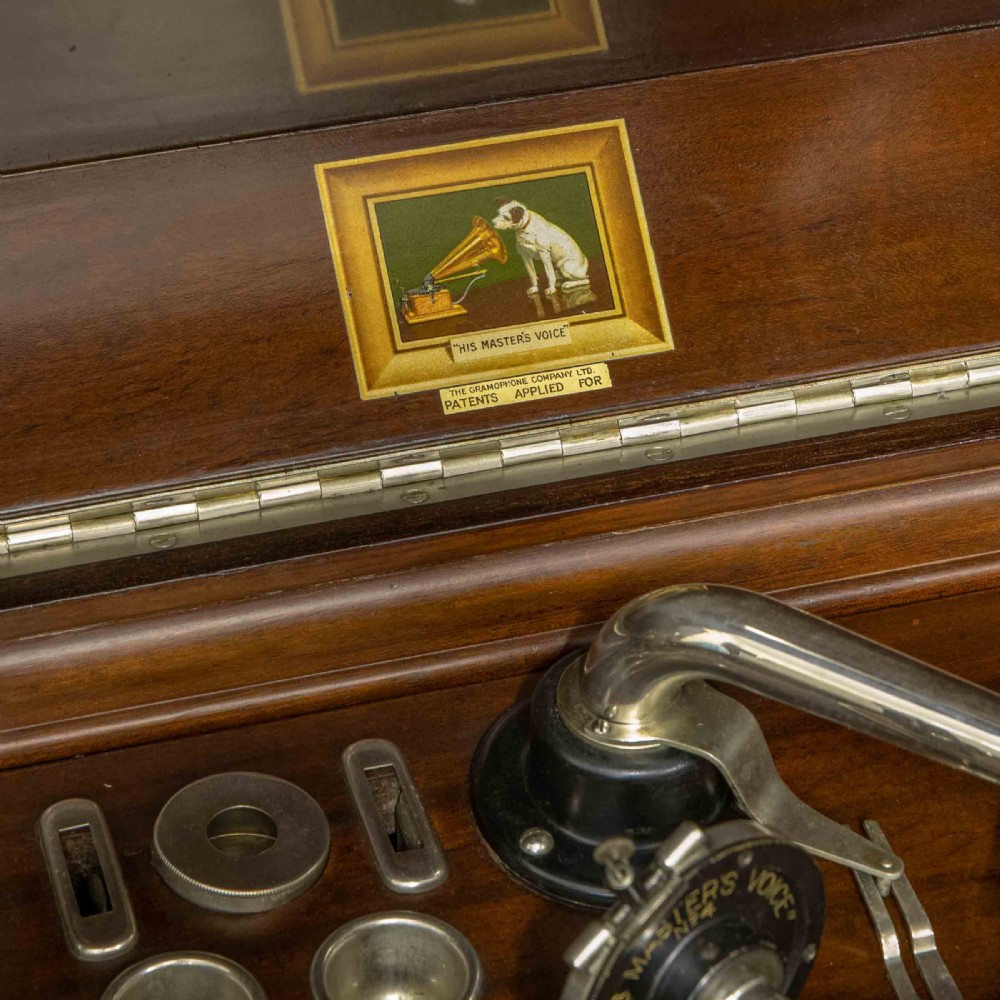Windup Gramophone by His Master Voice View VI