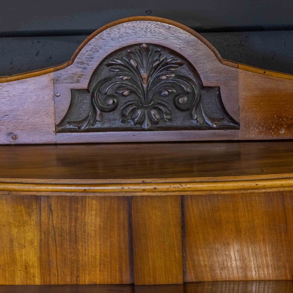 Victorian Walnut Display Bookcase View XI