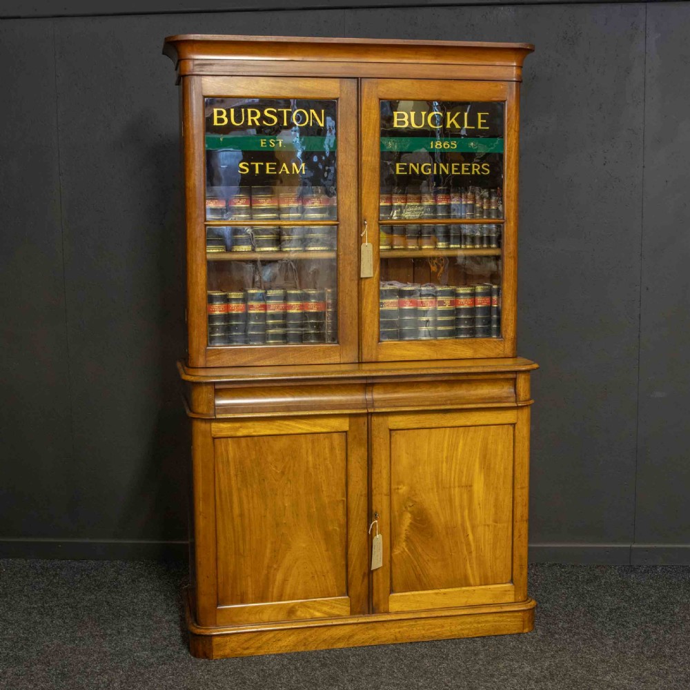 Victorian Mahogany Bookcase View II