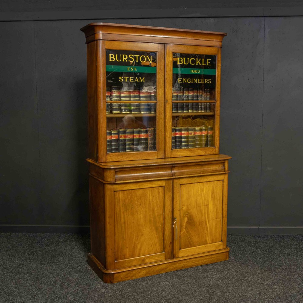 Victorian Mahogany Bookcase View V