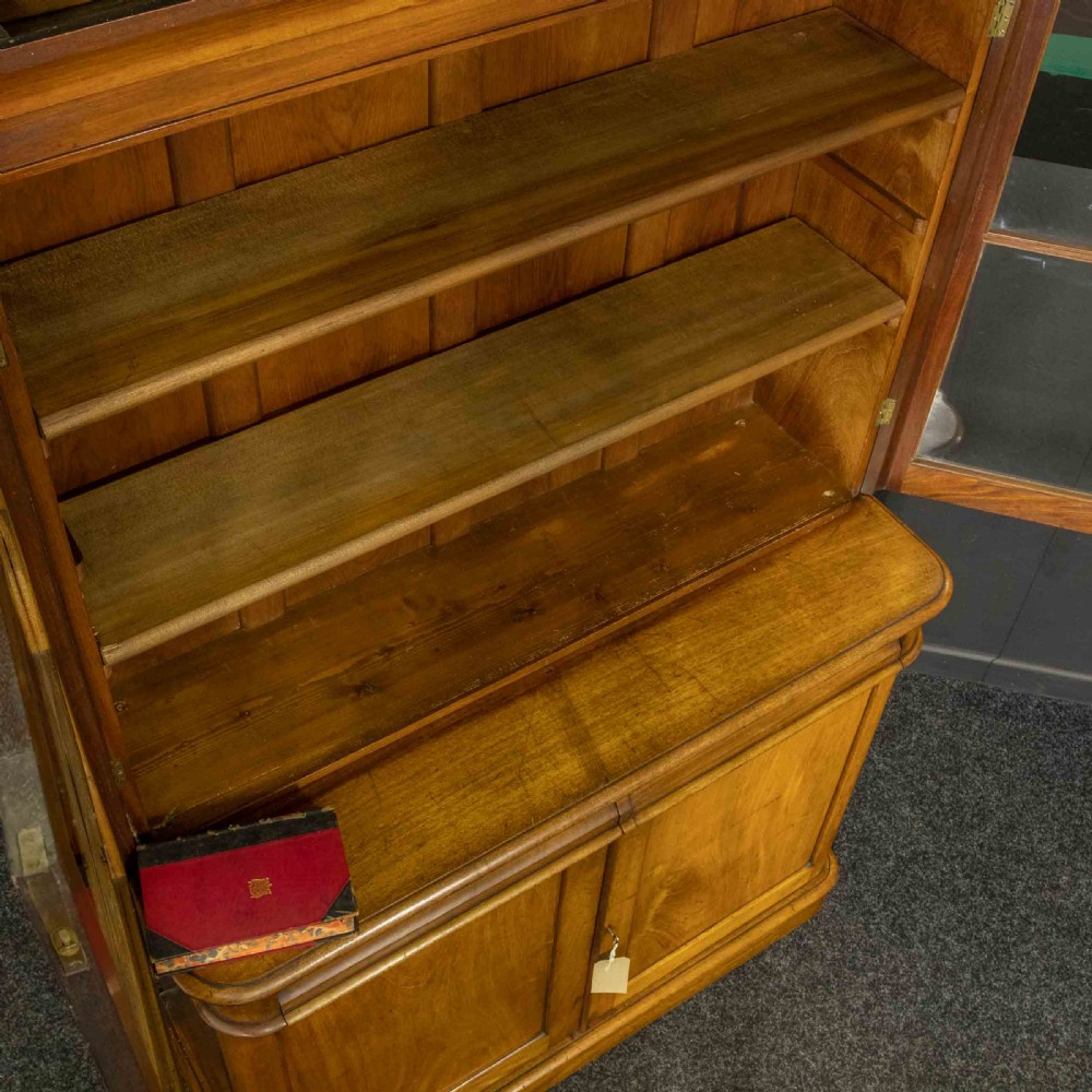 Victorian Mahogany Bookcase View VIII