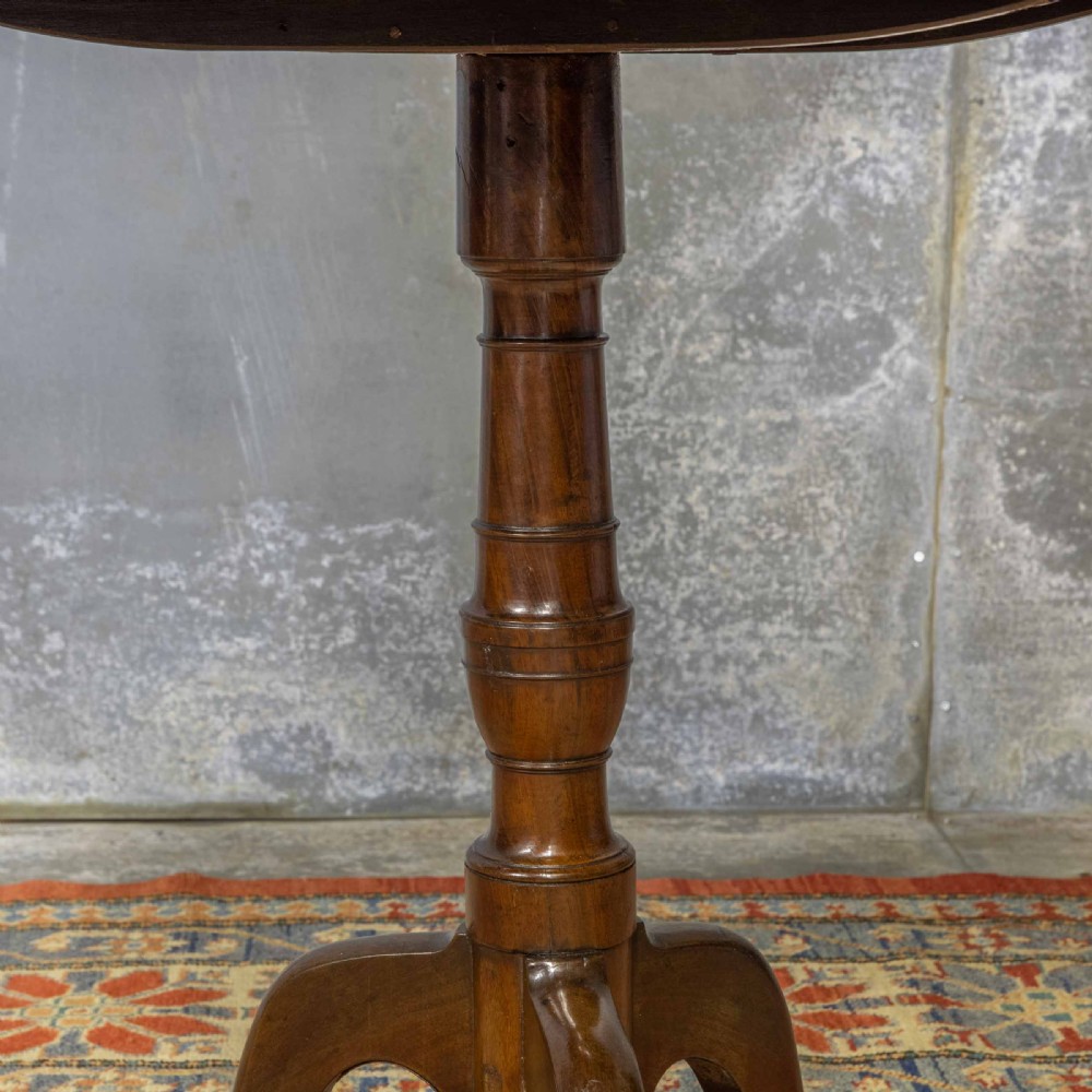 Georgian Mahogany Tripod Table View VII