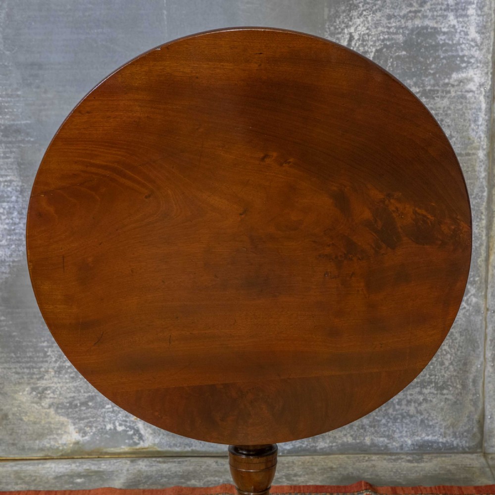Georgian Mahogany Tripod Table View VIII